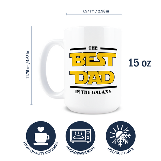 The Best Dad in the Galaxy Coffee Mug