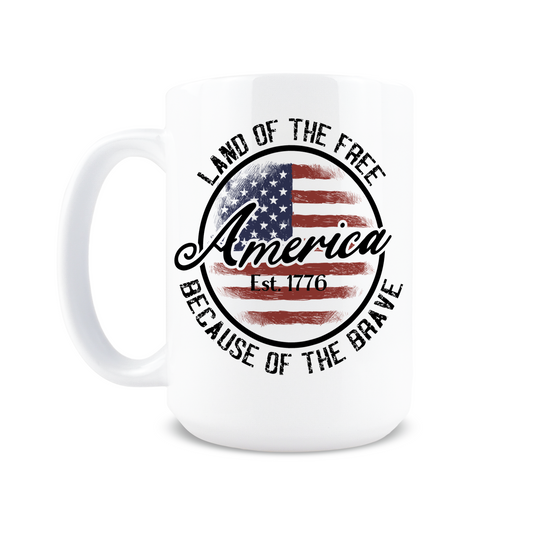 Land of the Free Coffee Mug