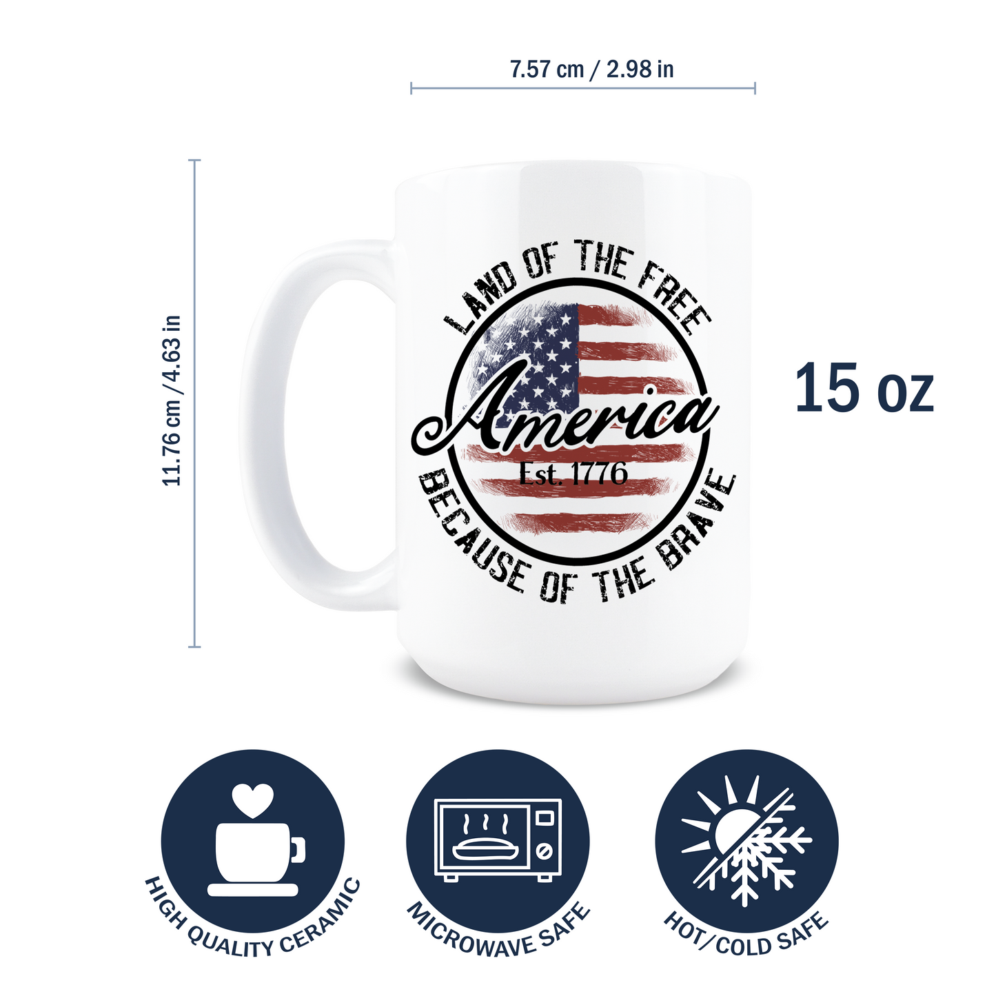 Land of the Free Coffee Mug