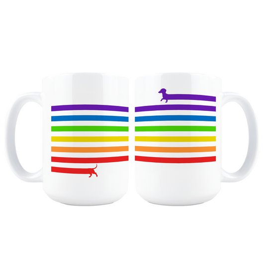Long Dachshund Coffee Mug
