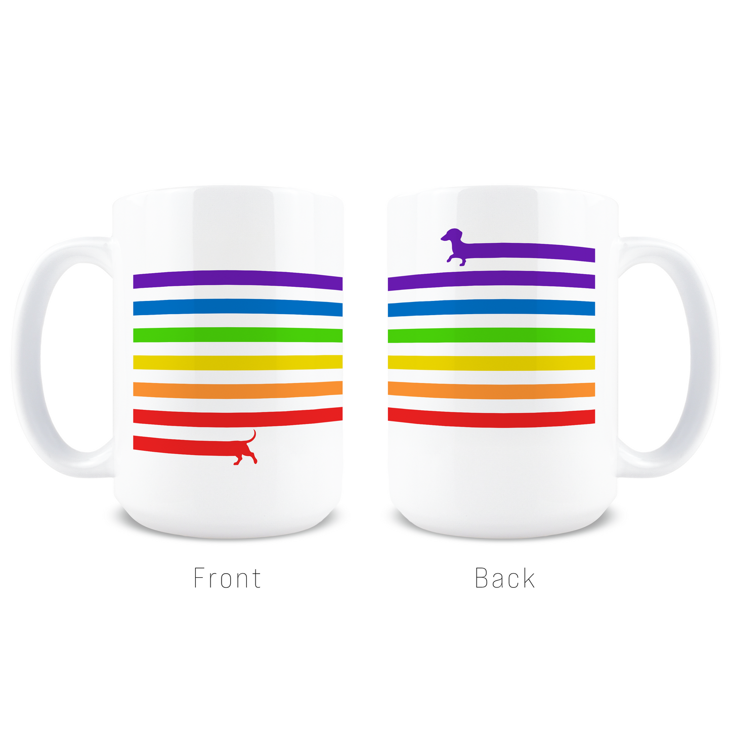 Long Dachshund Coffee Mug