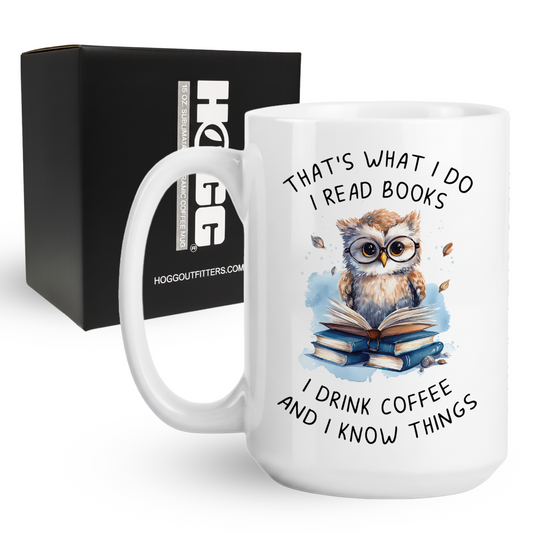 That's What I Do I Read Books Coffee Mug