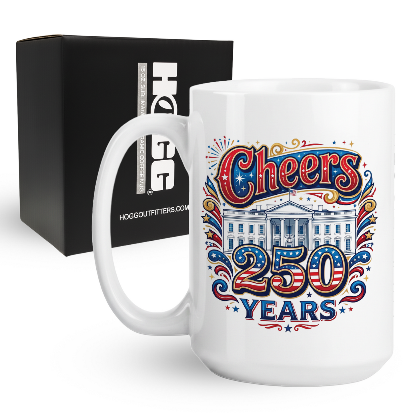 Cheers 250 Years Coffee Mug