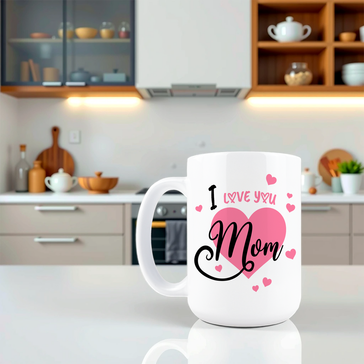 I Love You Mom Coffee Mug