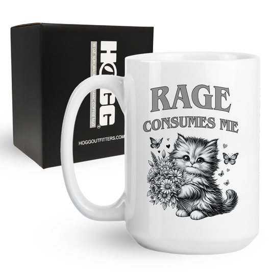 Rage Consumes Me Coffee Mug