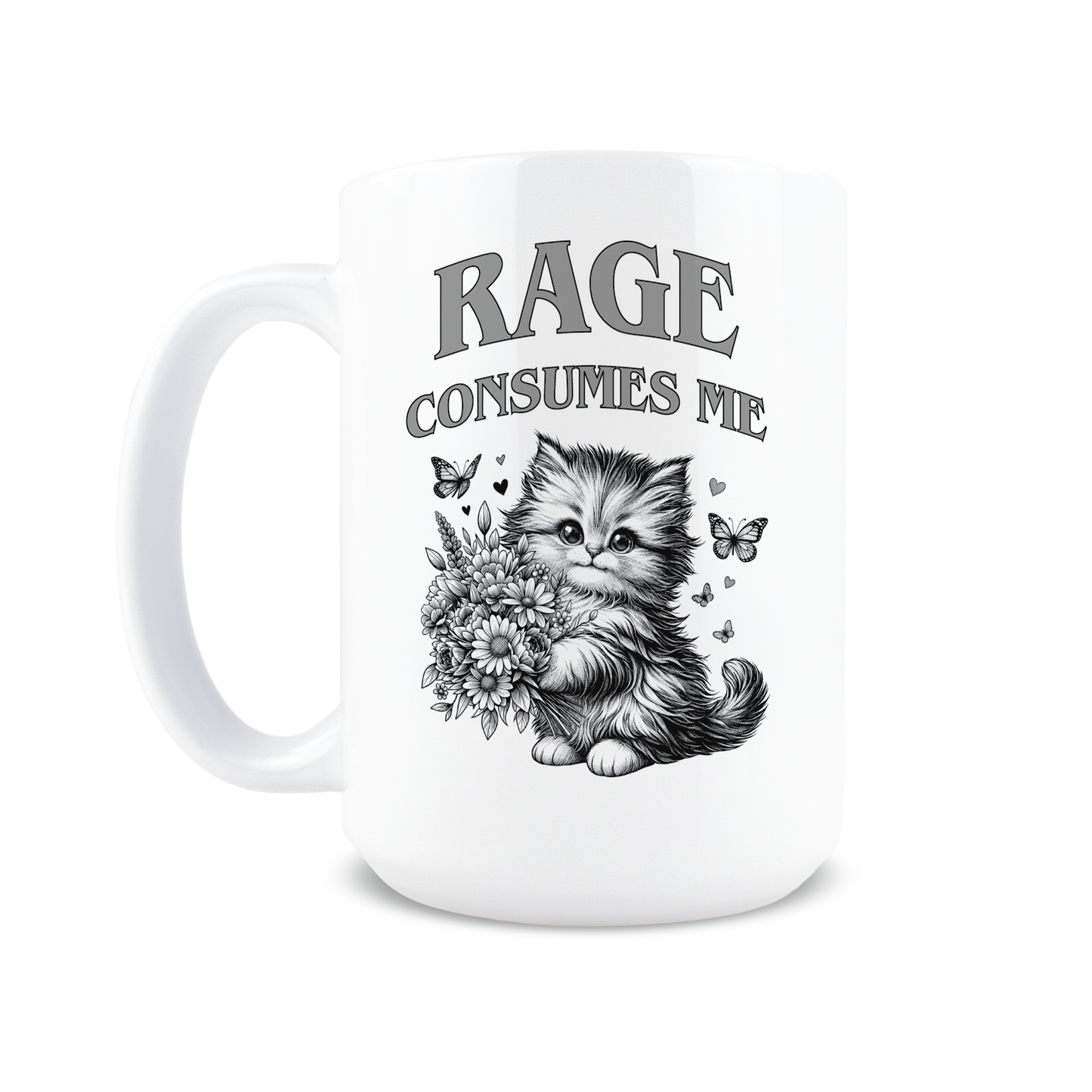 Rage Consumes Me Coffee Mug