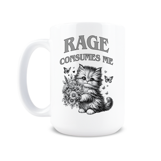 Rage Consumes Me Coffee Mug