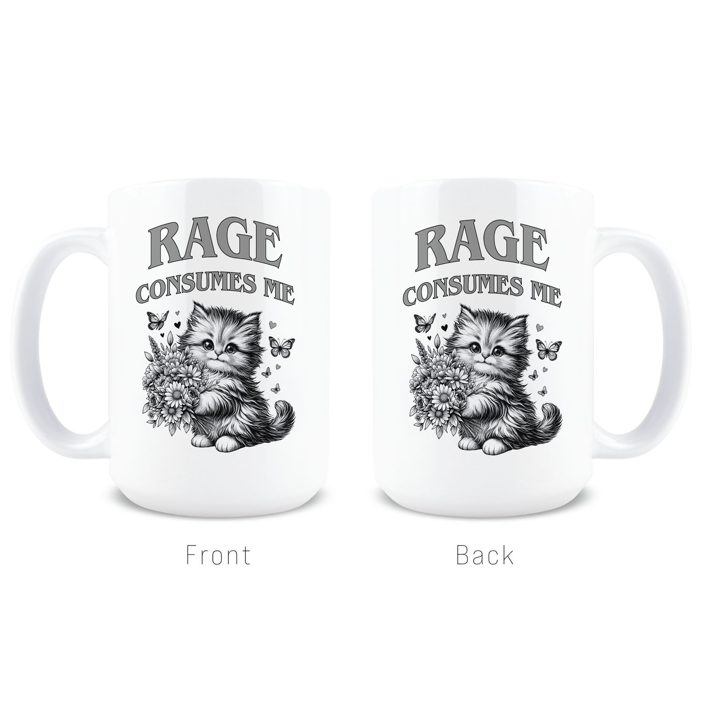 Rage Consumes Me Coffee Mug