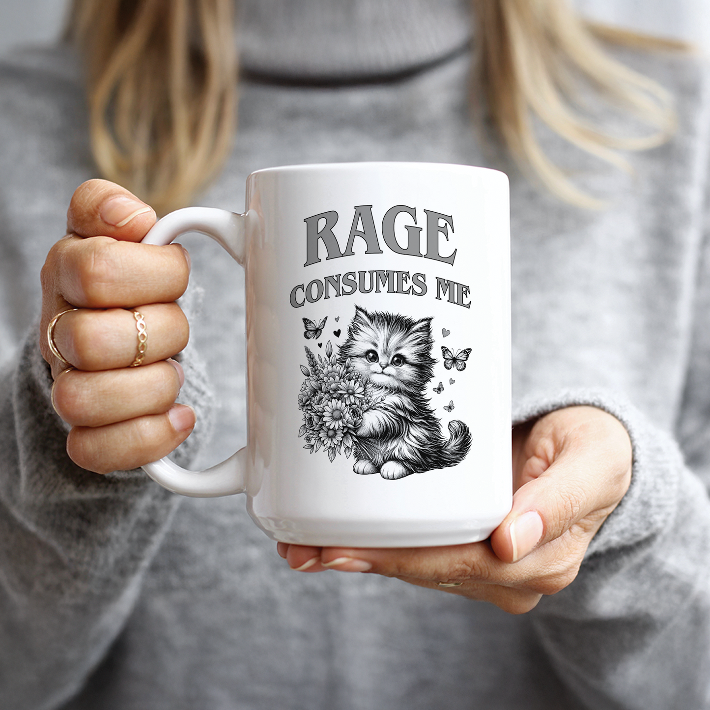 Rage Consumes Me Coffee Mug