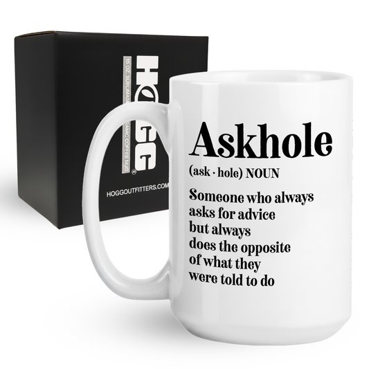 Askhole Coffee Mug