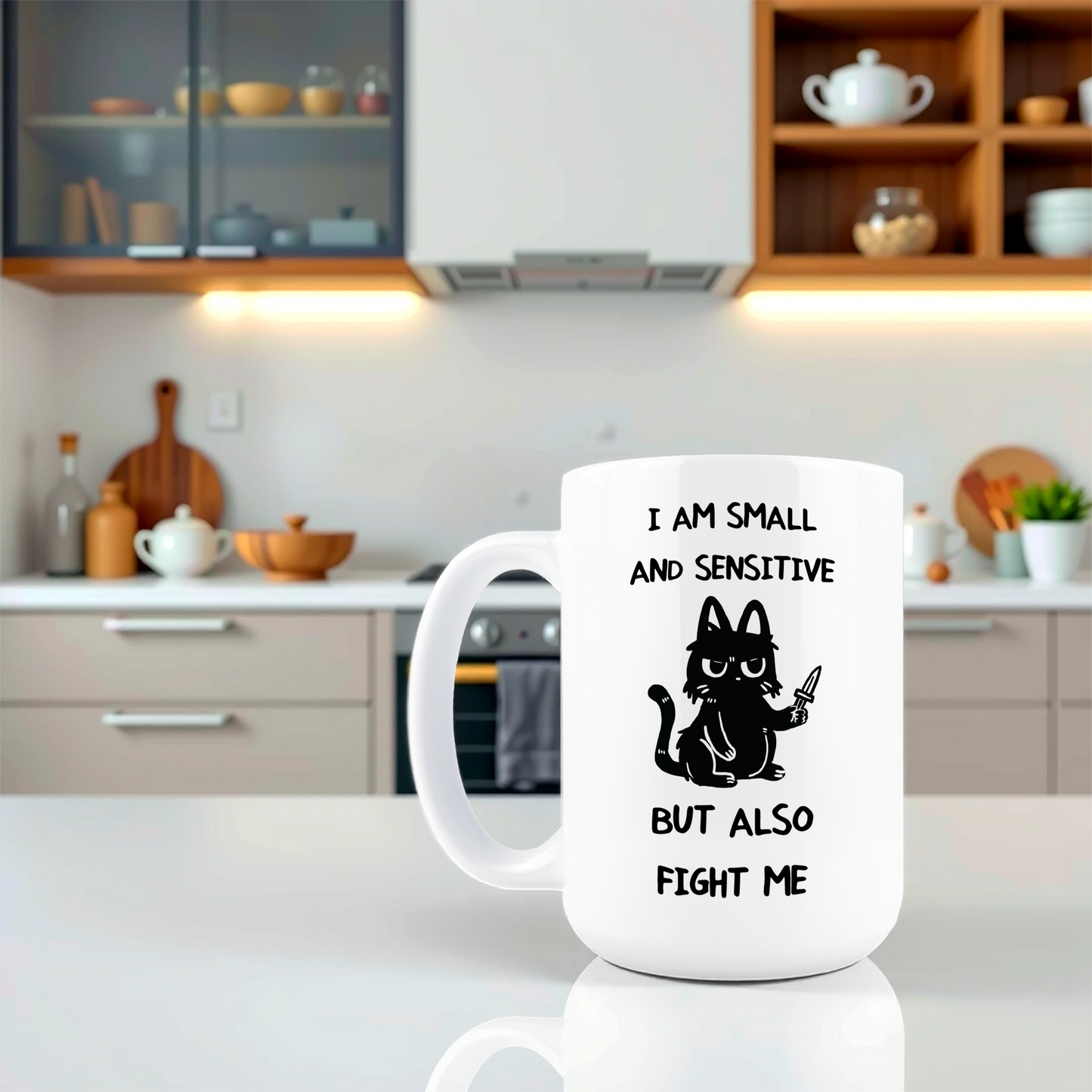 I am Small and Sensitive Coffee Mug