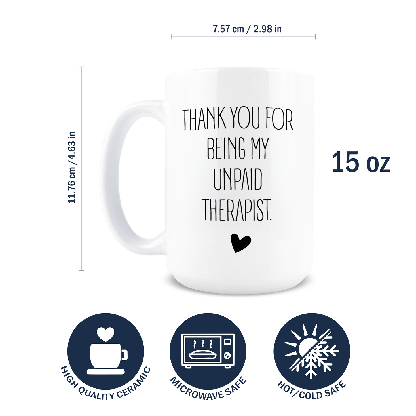 Unpaid Therapist Coffee Mug