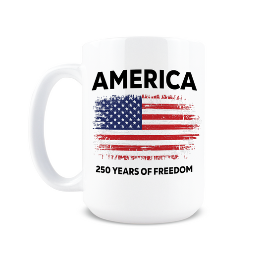 America Flag Freedom Coffee Mug