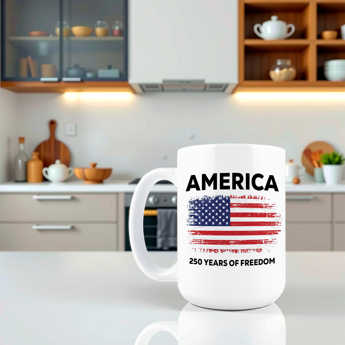 America Flag Freedom Coffee Mug