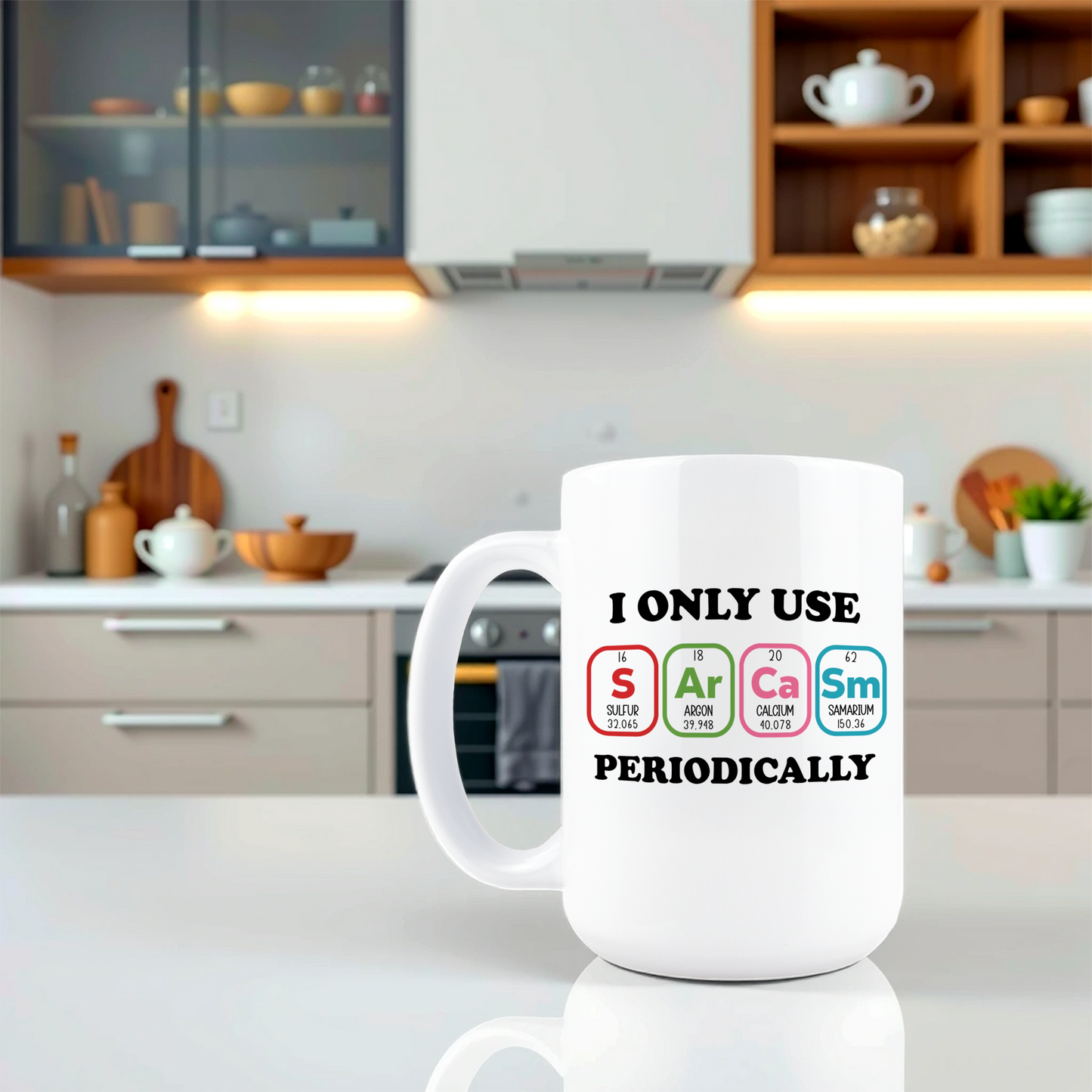 I Only Use Sarcasm Periodically Coffee Mug