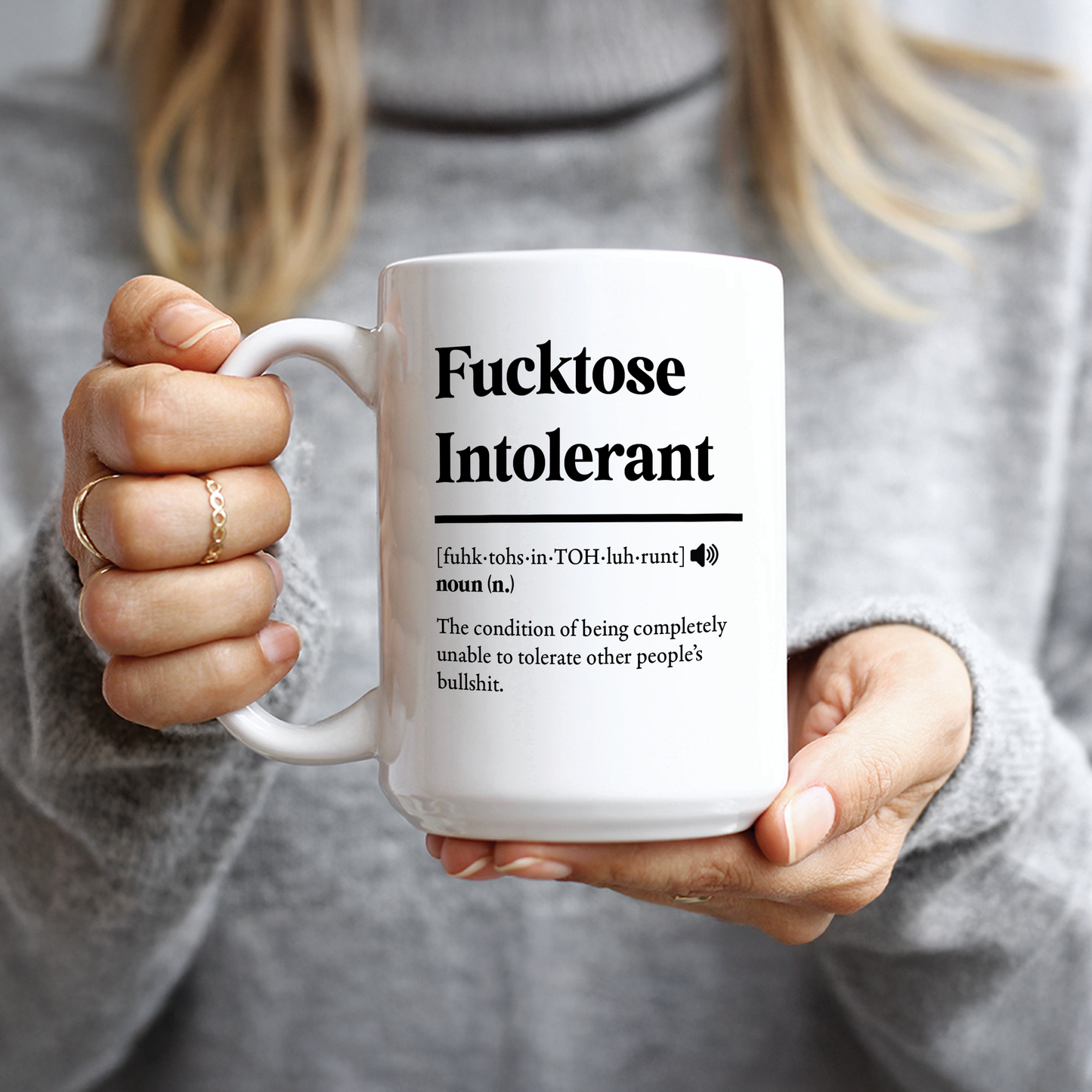 Fucktose Intolerant Coffee Mug