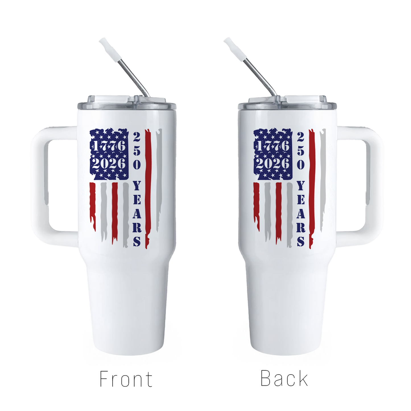 40oz Big Swig - Flag 250 Years