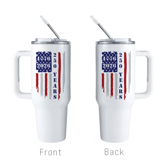 40oz Big Swig - Flag 250 Years