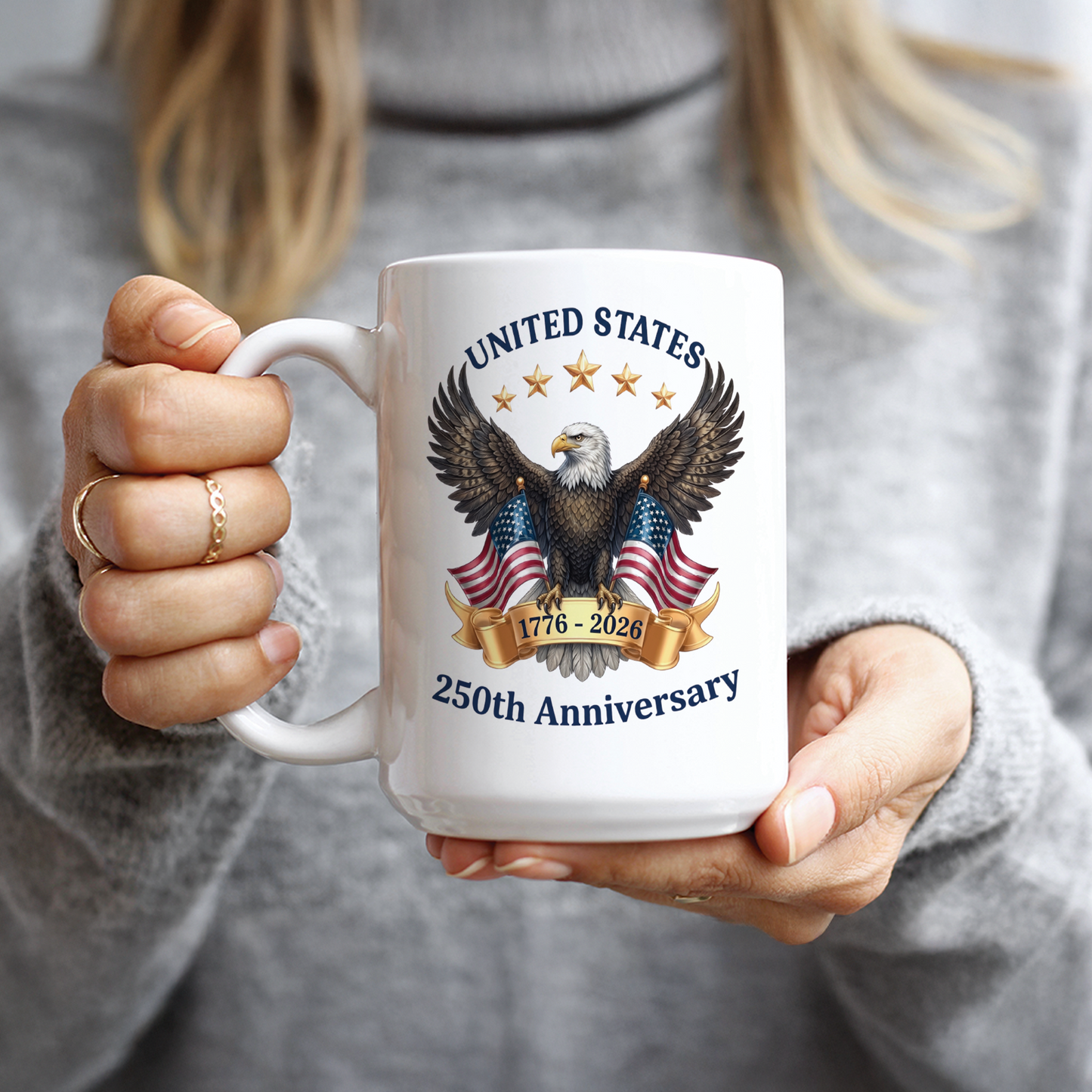 250th Anniversary Eagle Coffee Mug