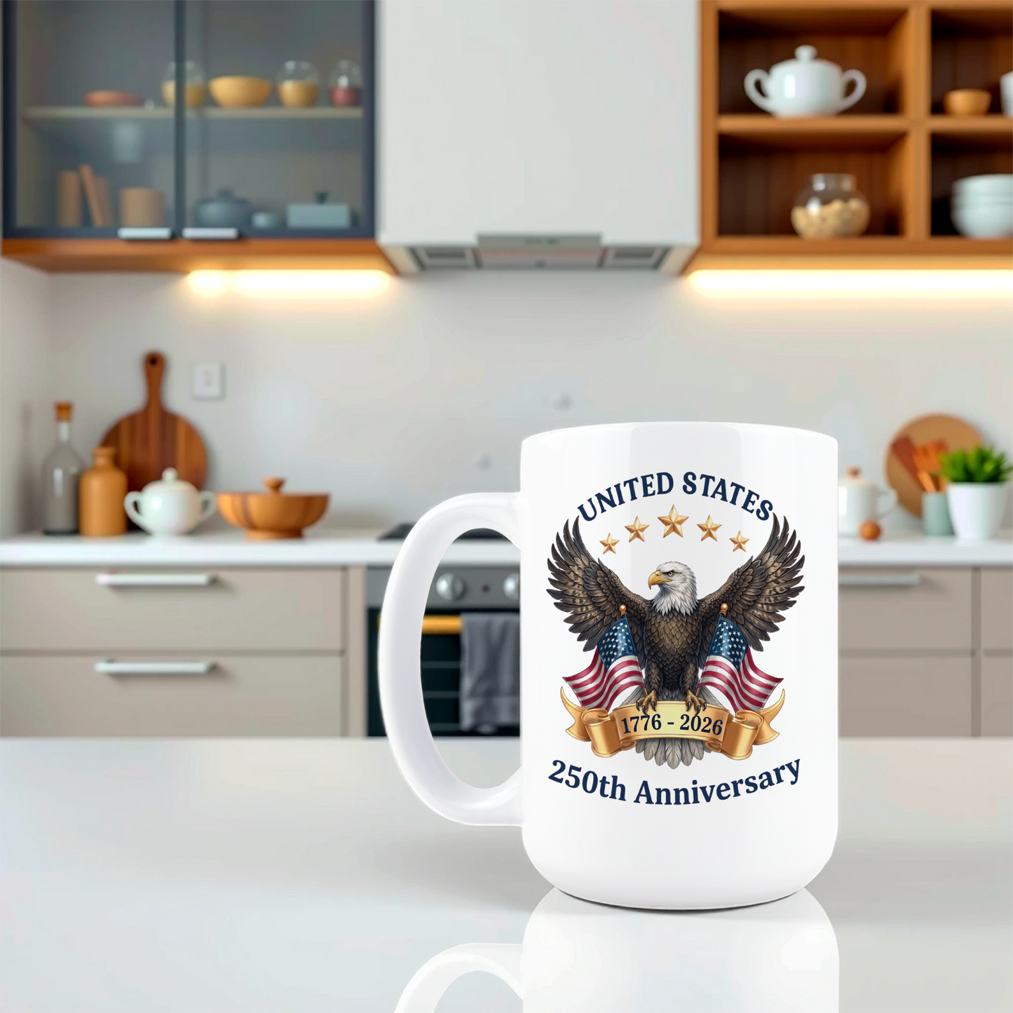 250th Anniversary Eagle Coffee Mug
