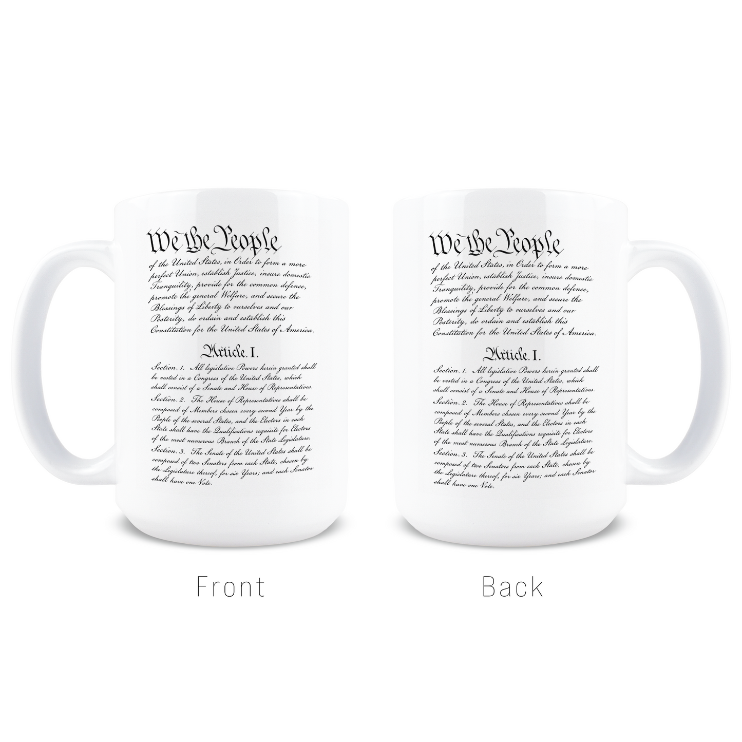 We the People Coffee Mug
