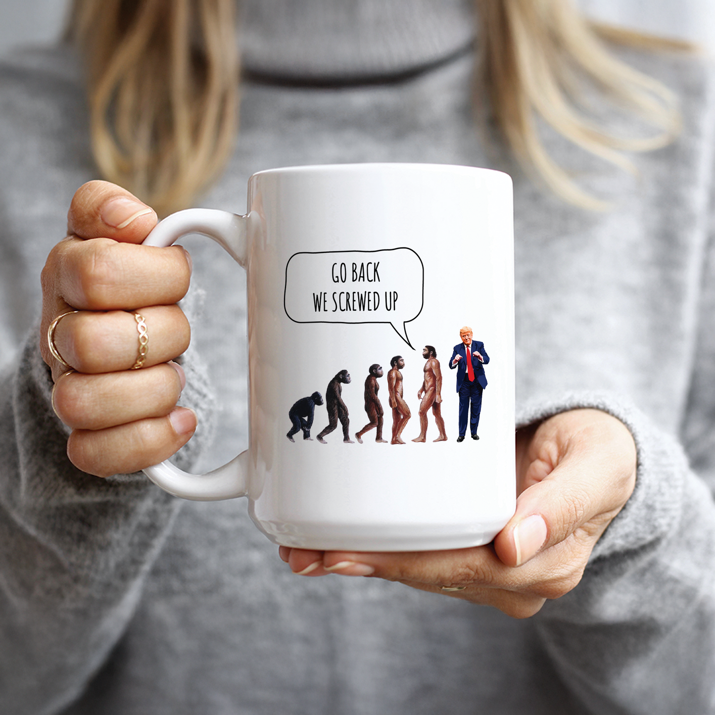 Go Back We Screwed Up Coffee Mug