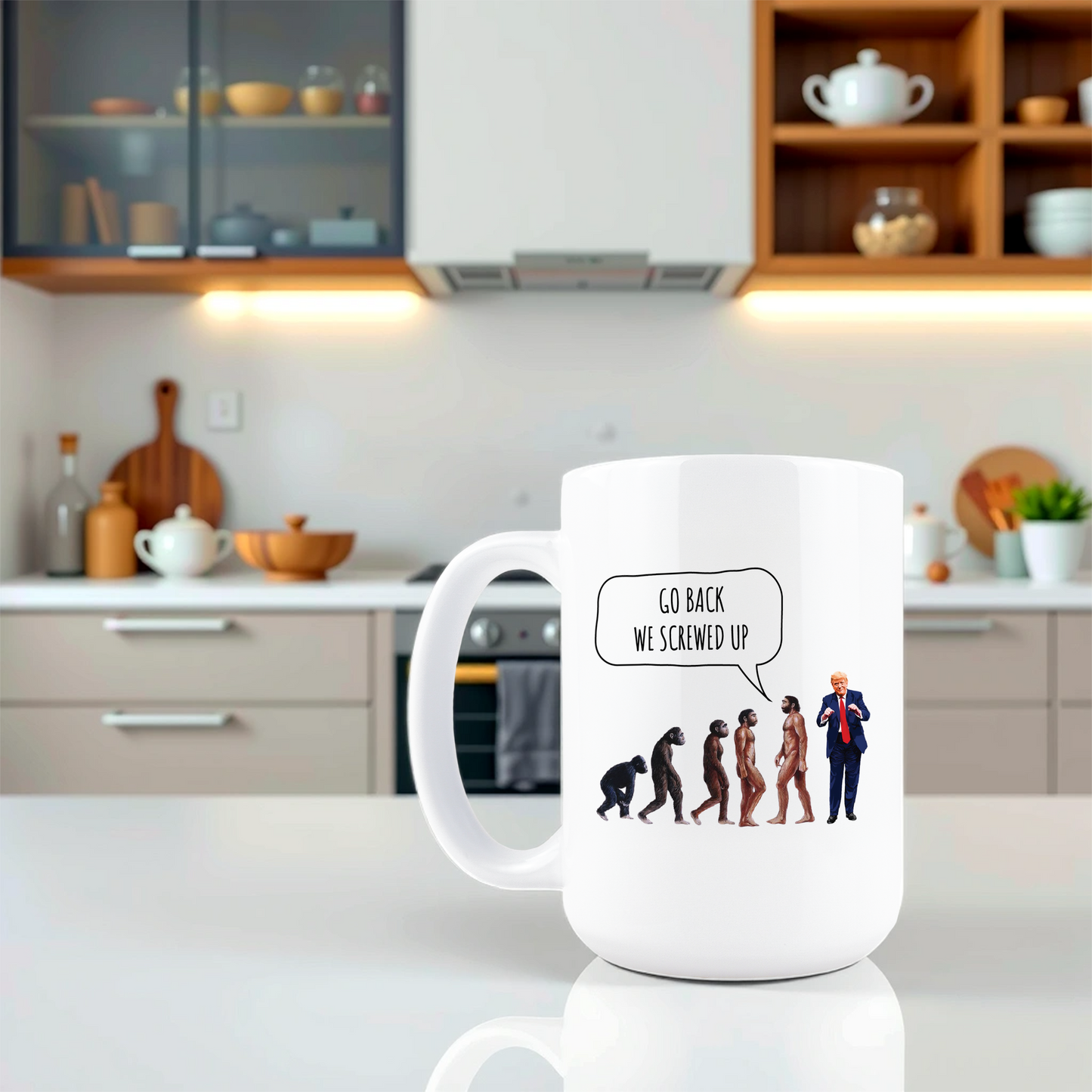 Go Back We Screwed Up Coffee Mug