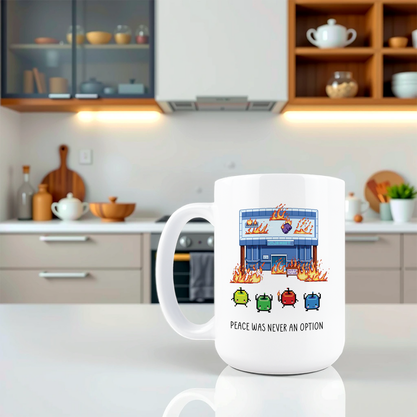 Peace Was Never an Option Coffee Mug