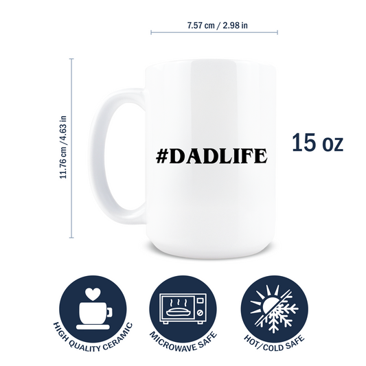 #Dad life Coffee Mug