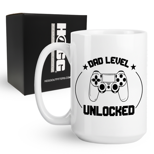 Dad Level Unlocked Coffee Mug