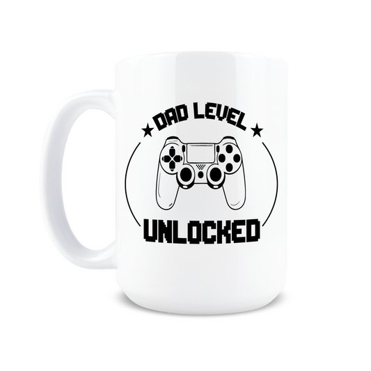 Dad Level Unlocked Coffee Mug