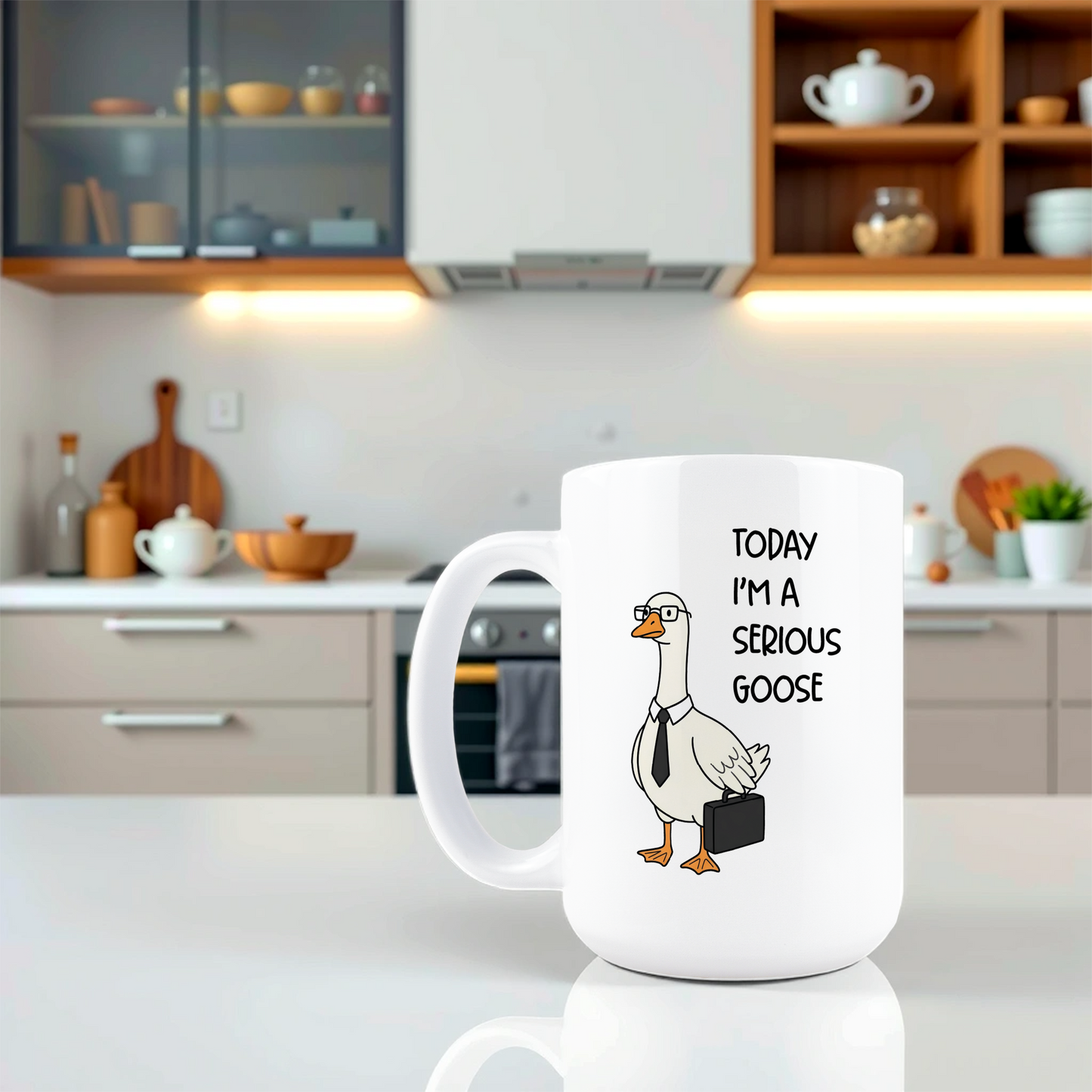 Today I'm A Serious Goose Coffee Mug