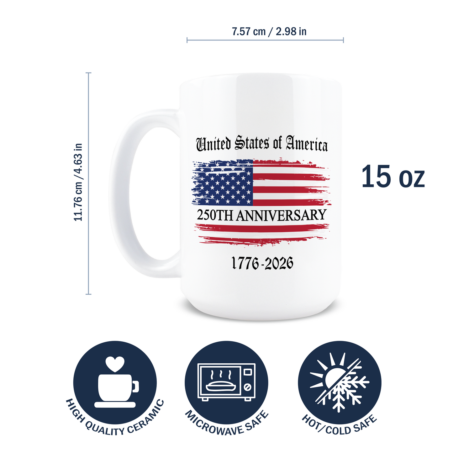 United States of America 250 Mug