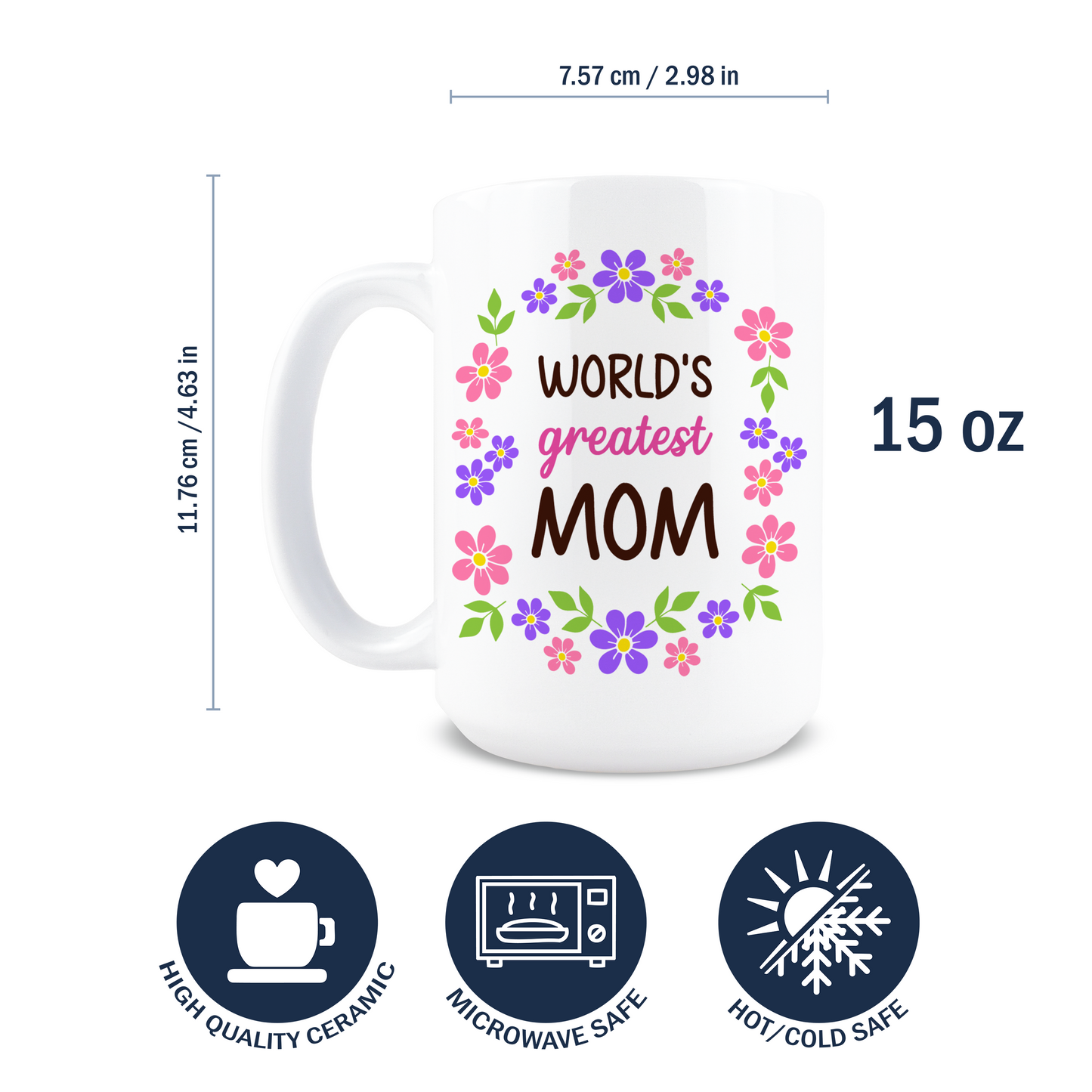 World's Greatest Mom Coffee Mug