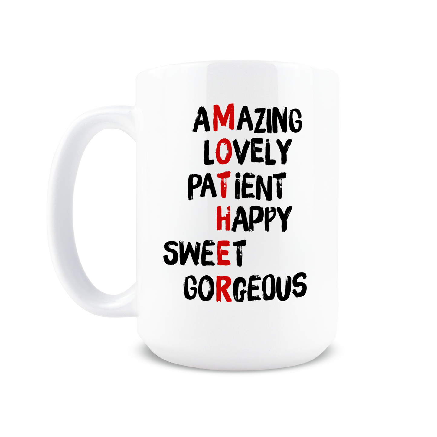 Mother Adjectives Coffee Mug