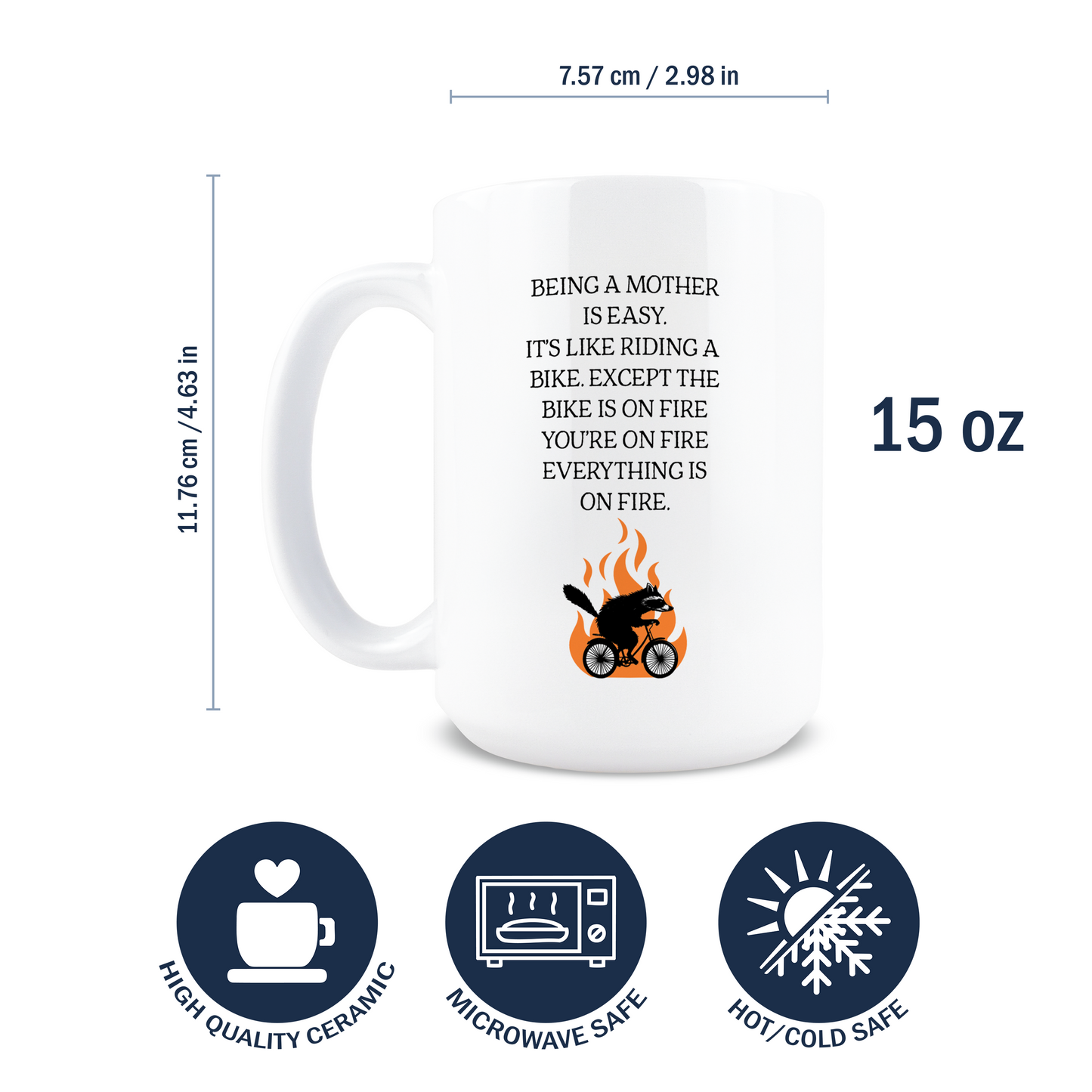 Being A Mother Is Easy Coffee Mug