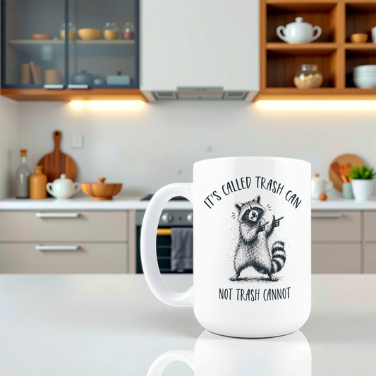 Trash Cannot Coffee Mug