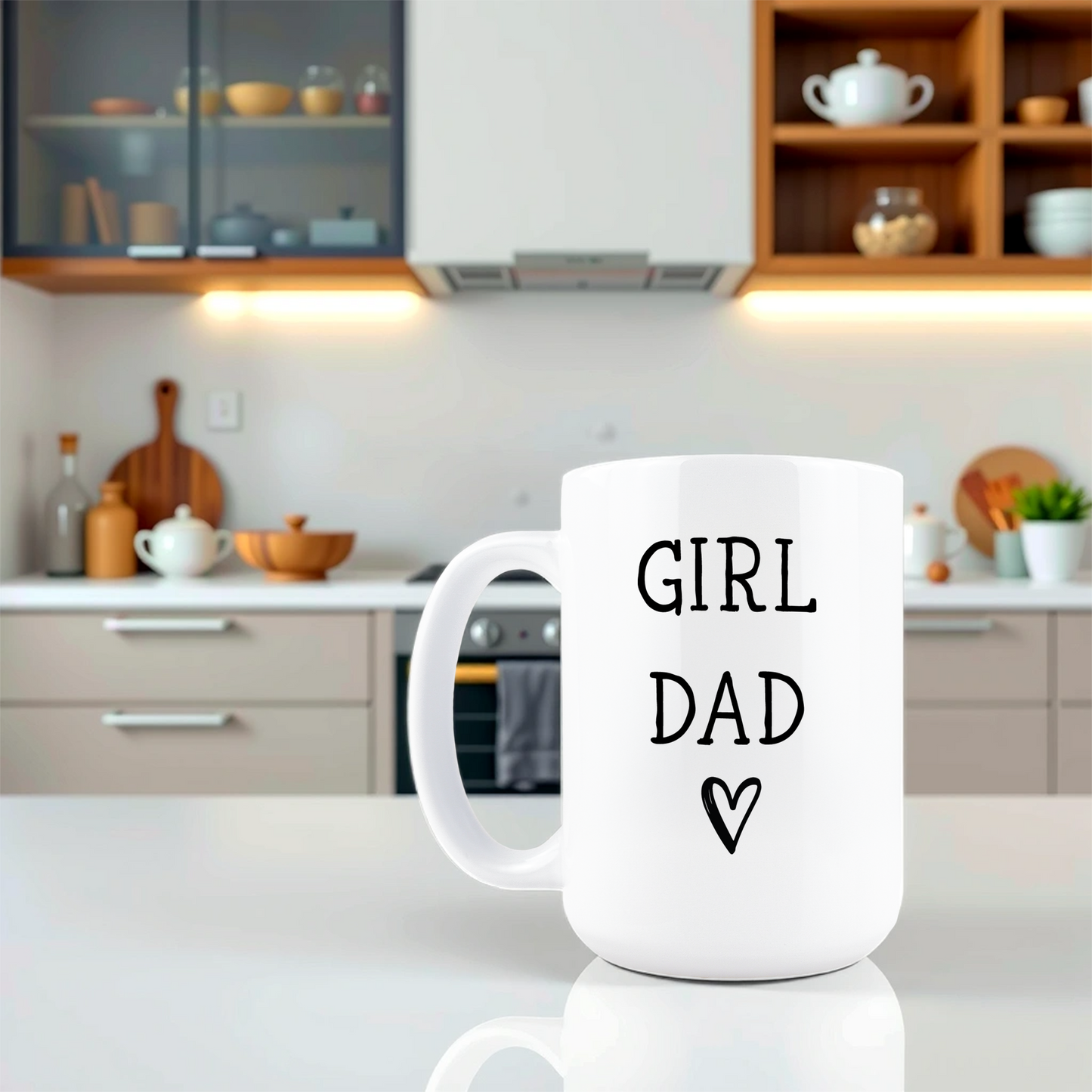 Girl Dad Coffee Mug