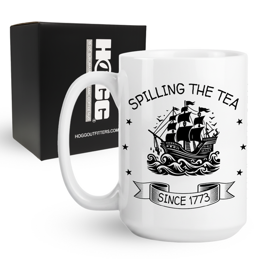 Spilling the Tea Coffee Mug