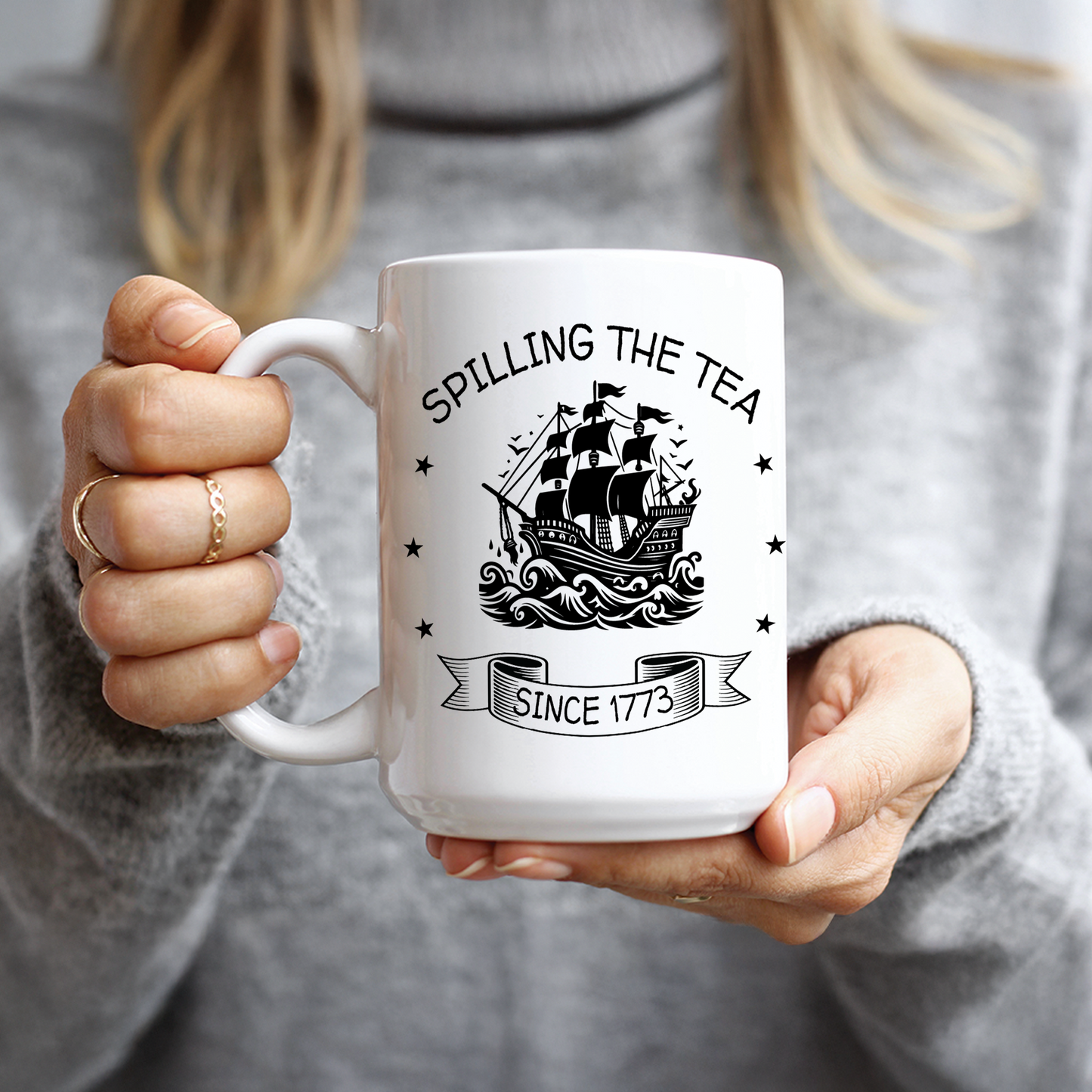 Spilling the Tea Coffee Mug