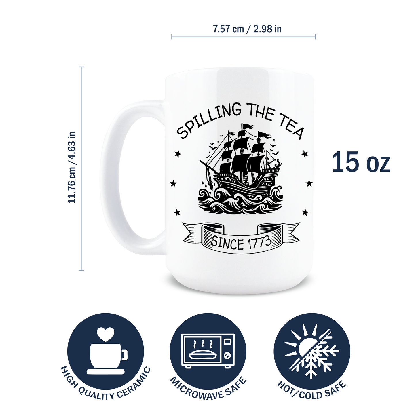 Spilling the Tea Coffee Mug