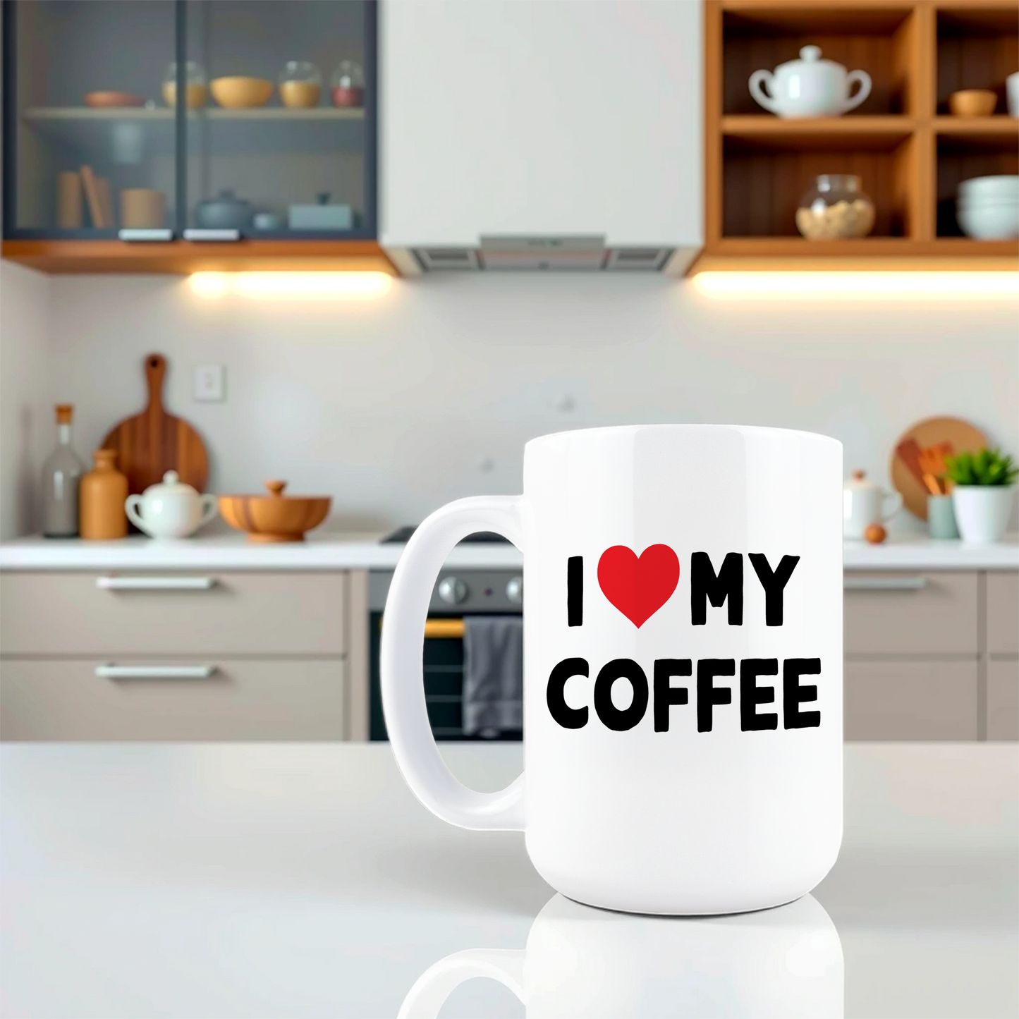 I Love My Coffee Mug