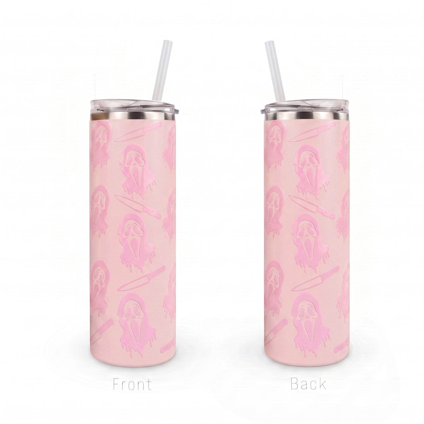 Halloween 20oz Skinny - Pink Scream