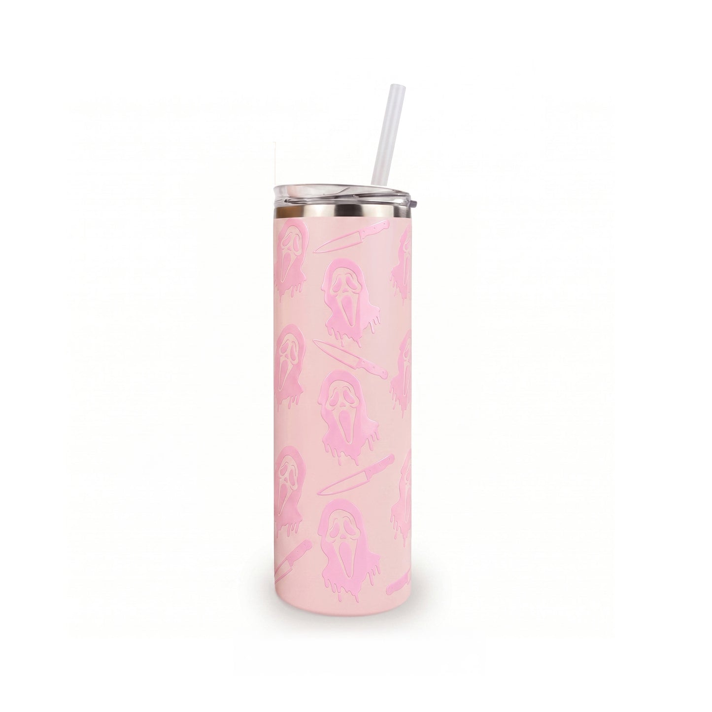 Halloween 20oz Skinny - Pink Scream