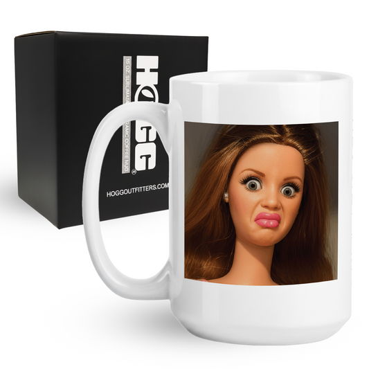 Disgusted Doll Coffee Mug