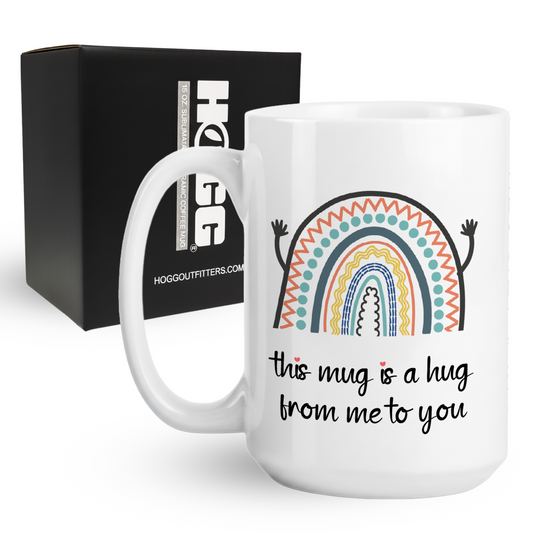 Hug From Me To You Coffee Mug