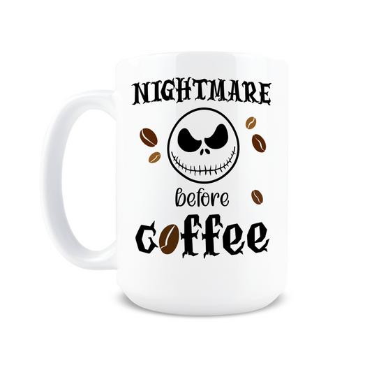 Nightmare Before Coffee Mug