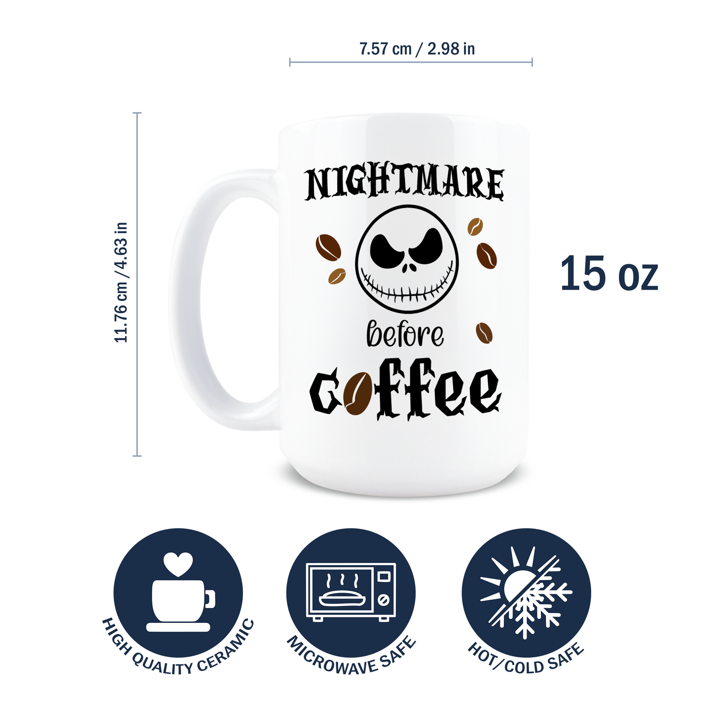 Nightmare Before Coffee Mug