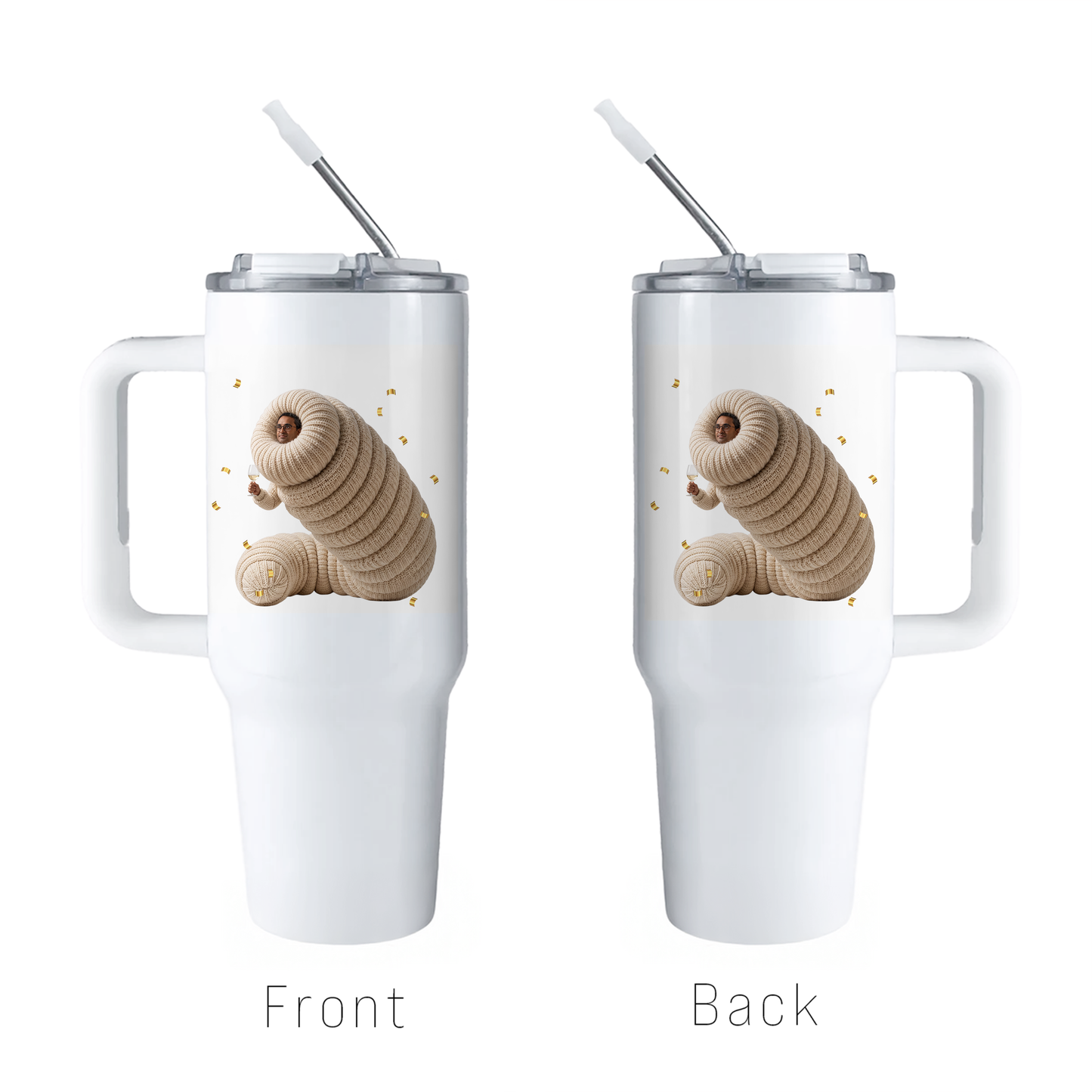 Chamath Sand Worm 40oz Big Swig Tumbler