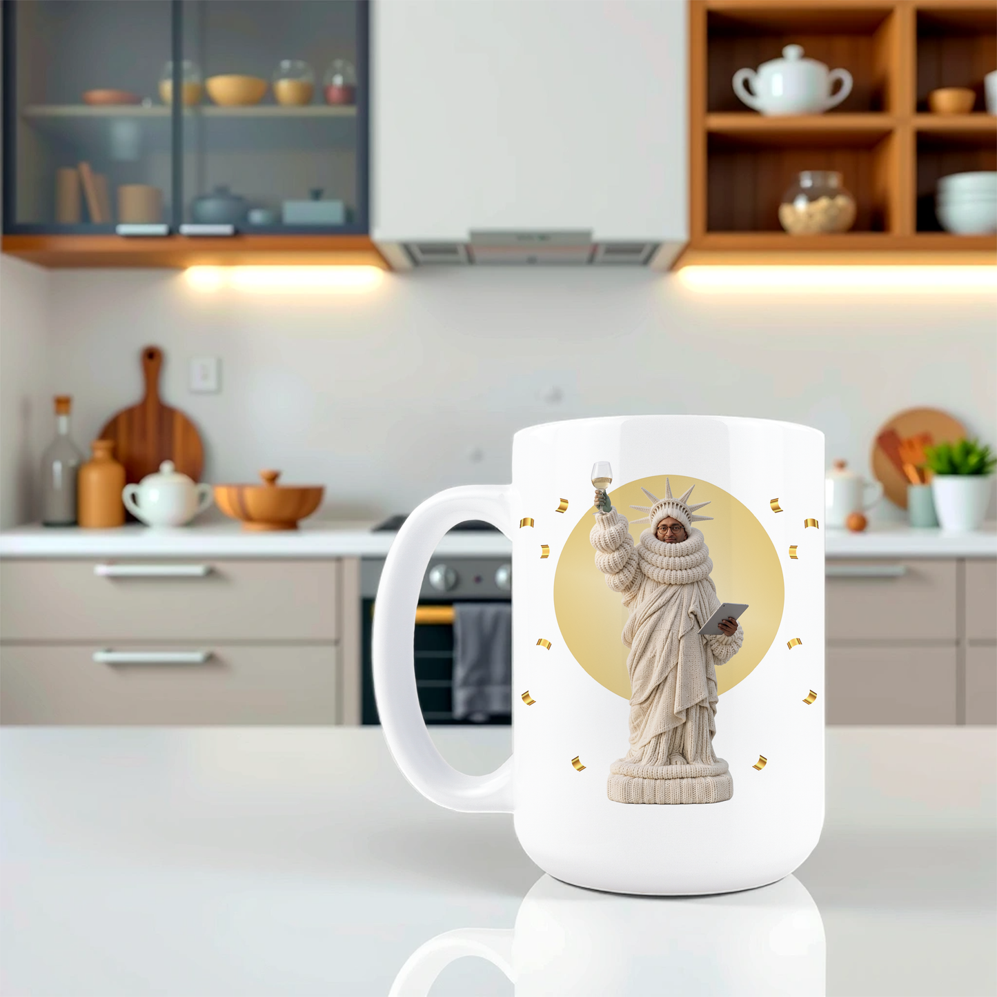Chamath Statue of Liberty Coffee Mug